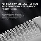 Pro Cordless Dog Clipper — Quiet, All-Metal