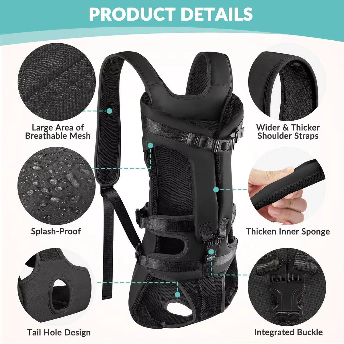 Padded Front Dog Carrier