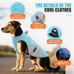 Evaporative Cooling Vest with Built-In Harness