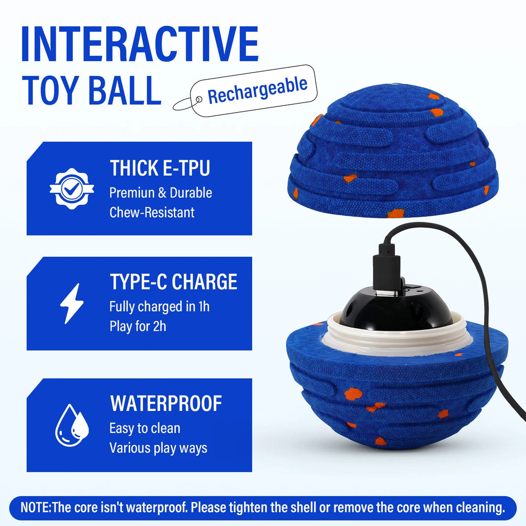 Smart Auto-Move Chew Ball