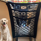 Car Back-Seat Dog Barrier Net