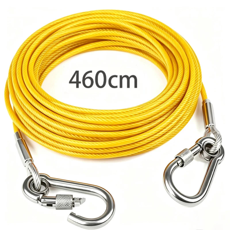 Heavy-Duty Reflective Tie-Out Cable