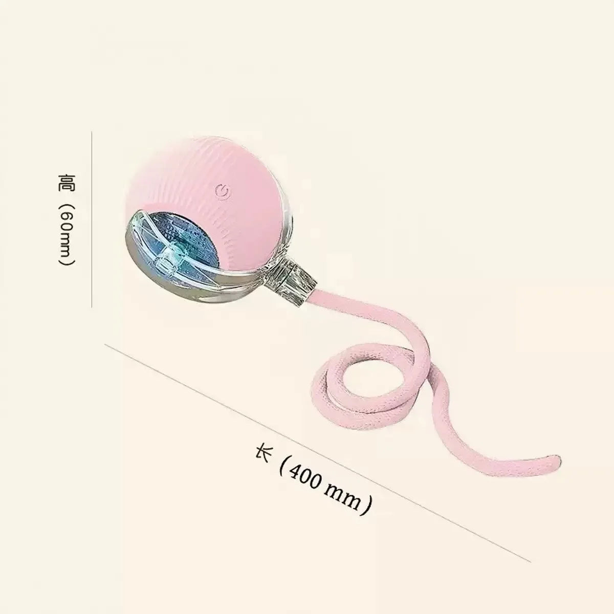 Bite-Proof Self-Rolling Smart Ball